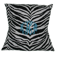 Zebra Pattern Pillow