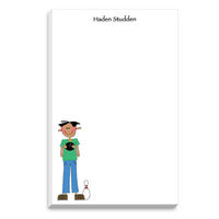 The Bowling Boy Notepad