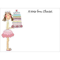 The Birthday Cake Flat Note Cards