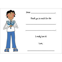 The Chanukah Boy Fill-In Note Cards