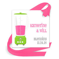 Kitchen Shower Gift Tags with Attached Ribbon