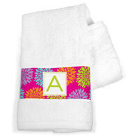 Multi Color Mums Hand Towels