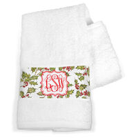 Holly Berry Hand Towels