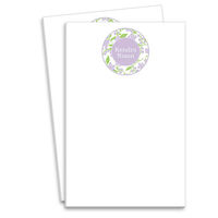 Lavender Floral Notepads