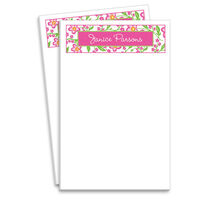 Pink Floral Notepads