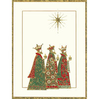 Embossed Three Wisemen Holiday Cards