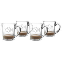 Monogrammed 13.5 oz. Coffee Mug Set of 4