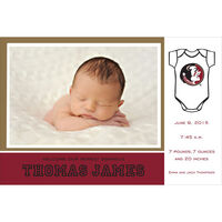 Florida State University Photo Baby Announcements