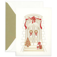 City Brownstone Holiday Cards