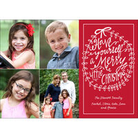 Cherry Merry Little Christmas Holiday Photo Cards