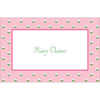 Pink Little Sailboat Placemats