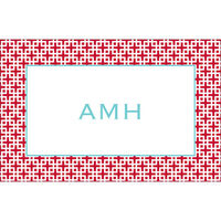 Cherry Lattice Placemats