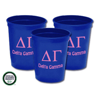 Personalized Delta Gamma Stadium Cups