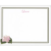Pink Hydrangea Correspondence Cards