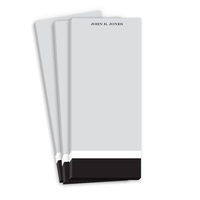 Black and Grey Skinnie Notepads