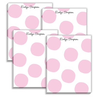 Pale Pink Spot Mini Notepads