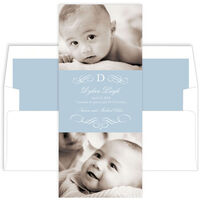 Bluebell Photo Birth Announcements