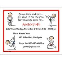 Karate Invitation