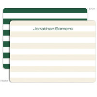 Personalized Evergreen Rugby Stationery