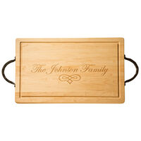 Maple 24 inch Rectangle Personalized Cutting Board