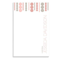 Pink Luxe Circles Notepads