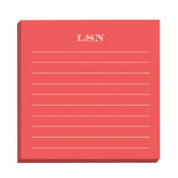 Watermelon Lined Memo Square-REFILL ONLY
