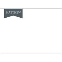 Large Banner Flat Note Cards