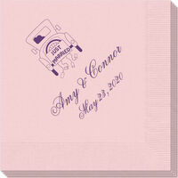 Just Married Car Sign Napkins