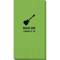 Rock Star Guitar Guest Towels