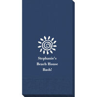 A Swirl of Sunshine Guest Towels