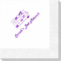 On a Musical Note Napkins