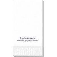 Any Words You Love Guest Towels