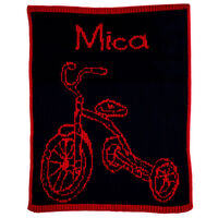 Tricycle Knit Blanket
