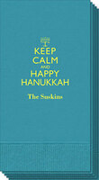 Keep Calm and Happy Hanukkah Guest Towels