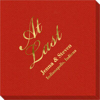 At Last Linen Like Napkins