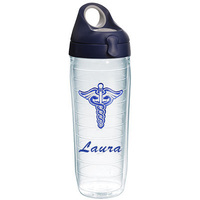 Caduceus Medical Symbol Personalized Tervis Water Bottle