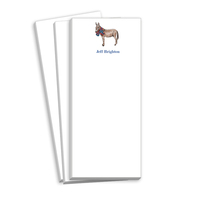 Democratic Donkey Skinnie Notepads