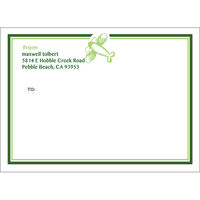 Airplane Large Mailing Labels