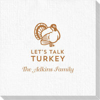 Let's Talk Turkey Luxury Deville Napkins