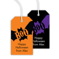 Halloween Bat Hanging Gift Tags