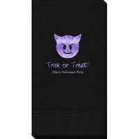 Emoji Devil Guest Towels