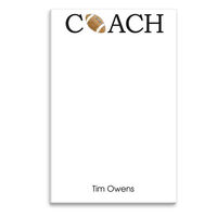Football Coach Notepad