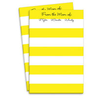 Yellow Stripe Mommy Notepad