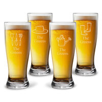 Personalized Tritan Acrylic Pilsner Set - Spring Collection