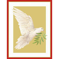 Dove with Branch Holiday Cards