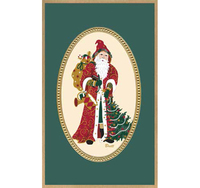 Victorian Santa Holiday Cards