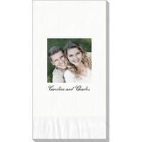 Design Your Own Full Color Wedding Photo Guest Towels