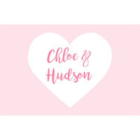 Pink Heart Placemats