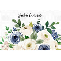 Ivory Roses and Berries Placemats