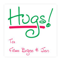 Hugs Gift Stickers